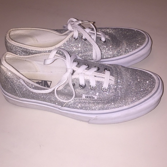 van glitter shoes